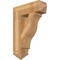 Ekena Millwork Funston Arts & Crafts Rough Sawn Bracket, Western Red Cedar, 6"W x 22"D x 30"H BKT06X22X30FST03RWR - alternate 1